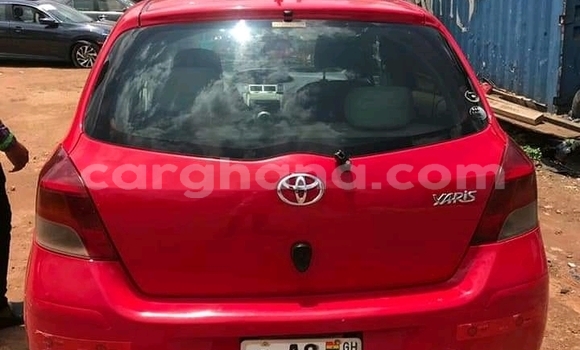 Buy Used Toyota Yaris Red Car in Accra in Greater Accra