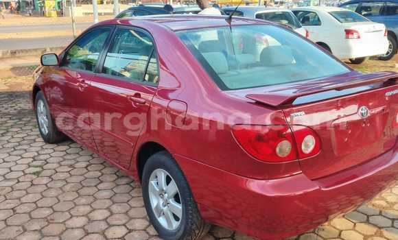 Sayi Na hannu Toyota Corolla Red Mota in Tema a Greater Accra Sayi Na hannu Toyota Corolla Red Mota in Tema a Greater Accra