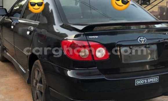 Buy Used Toyota Corolla Black Car in Tema in Greater Accra Buy Used Toyota Corolla Black Car in Tema in Greater Accra
