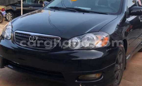Buy Used Toyota Corolla Black Car in Tema in Greater Accra Buy Used Toyota Corolla Black Car in Tema in Greater Accra