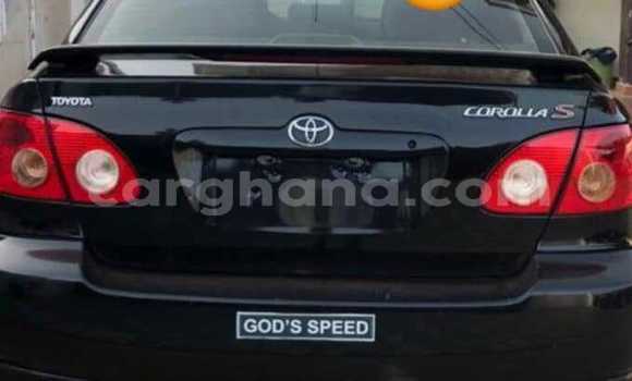 Buy Used Toyota Corolla Black Car in Tema in Greater Accra Buy Used Toyota Corolla Black Car in Tema in Greater Accra