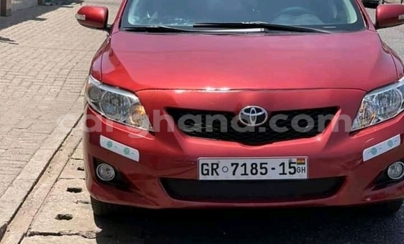 Buy Used Toyota Corolla Red Car in Accra in Greater Accra