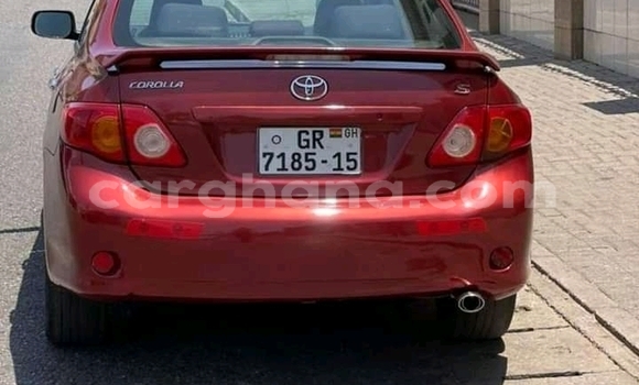 Buy Used Toyota Corolla Red Car in Accra in Greater Accra Buy Used Toyota Corolla Red Car in Accra in Greater Accra