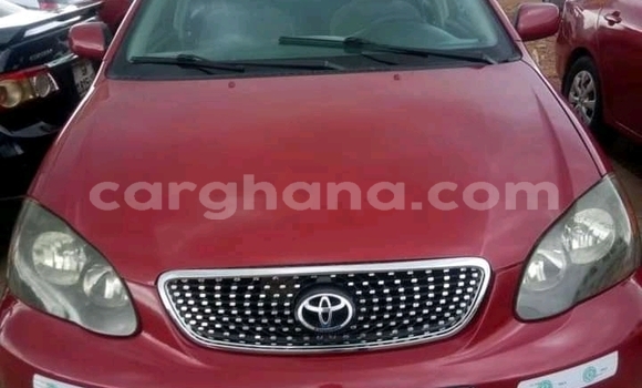 Buy Used Toyota Corolla Red Car in Accra in Greater Accra