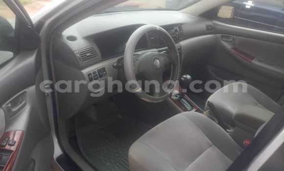 Sayi Na hannu Toyota Corolla Azurfa Mota in Tema a Greater Accra Sayi Na hannu Toyota Corolla Azurfa Mota in Tema a Greater Accra