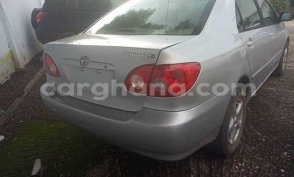 Sayi Na hannu Toyota Corolla Azurfa Mota in Tema a Greater Accra Sayi Na hannu Toyota Corolla Azurfa Mota in Tema a Greater Accra