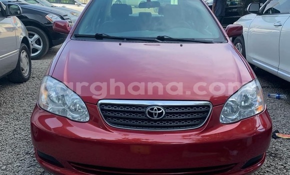 Ra Àlòkù Toyota Corolla Red Ọkọ̀ in Ho ni Volta
