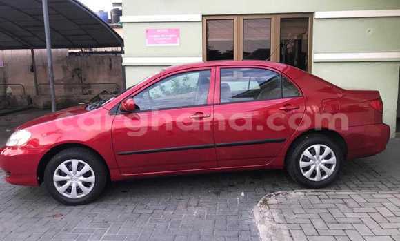 Sayi Na hannu Toyota Corolla Red Mota in Tema a Greater Accra Sayi Na hannu Toyota Corolla Red Mota in Tema a Greater Accra