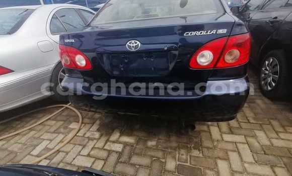 Buy Used Toyota Corolla Blue Car in Tema in Greater Accra Buy Used Toyota Corolla Blue Car in Tema in Greater Accra