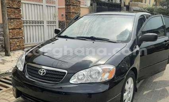 Buy Used Toyota Corolla Black Car in Tema in Greater Accra Buy Used Toyota Corolla Black Car in Tema in Greater Accra