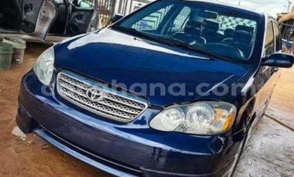 Ra Àlòkù Toyota Corolla Blue Ọkọ̀ in Tema ni Greater Accra Ra Àlòkù Toyota Corolla Blue Ọkọ̀ in Tema ni Greater Accra