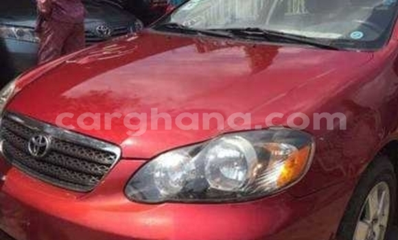 Sayi Na hannu Toyota Corolla Red Mota in Tema a Greater Accra