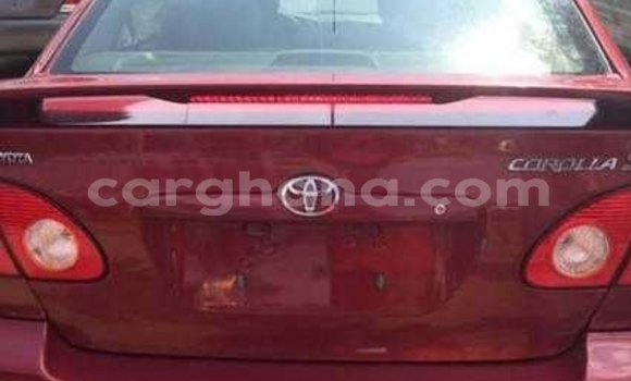 Ra Àlòkù Toyota Corolla Red Ọkọ̀ in Tema ni Greater Accra Ra Àlòkù Toyota Corolla Red Ọkọ̀ in Tema ni Greater Accra