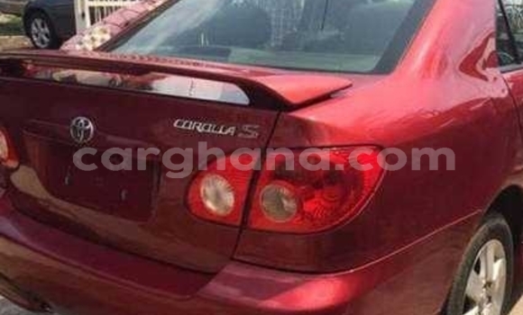 Ra Àlòkù Toyota Corolla Red Ọkọ̀ in Tema ni Greater Accra Ra Àlòkù Toyota Corolla Red Ọkọ̀ in Tema ni Greater Accra