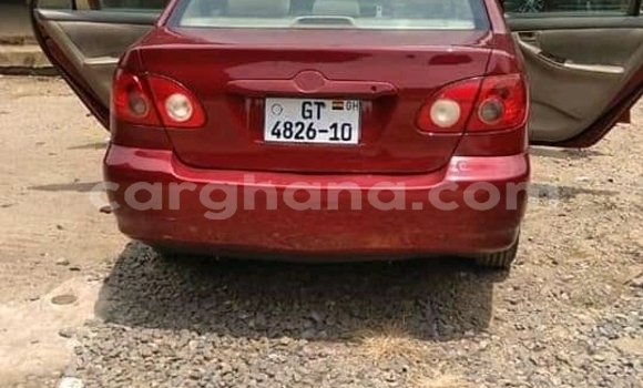 Ra Àlòkù Toyota Corolla Red Ọkọ̀ in Accra ni Greater Accra
