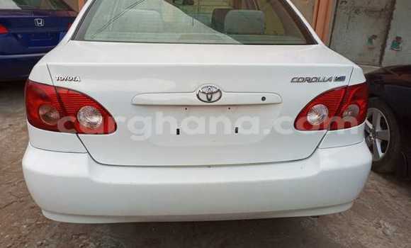 Sayi Na hannu Toyota Corolla White Mota in Tema a Greater Accra Sayi Na hannu Toyota Corolla White Mota in Tema a Greater Accra