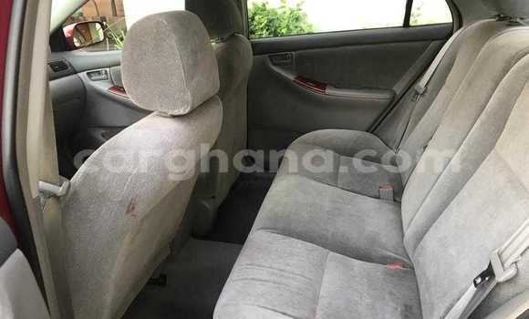 Sayi Na hannu Toyota Corolla Red Mota in Tema a Greater Accra Sayi Na hannu Toyota Corolla Red Mota in Tema a Greater Accra