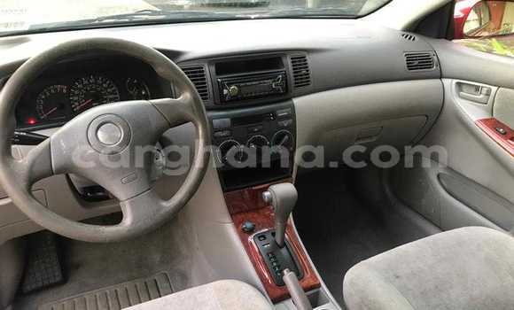 Sayi Na hannu Toyota Corolla Red Mota in Tema a Greater Accra Sayi Na hannu Toyota Corolla Red Mota in Tema a Greater Accra