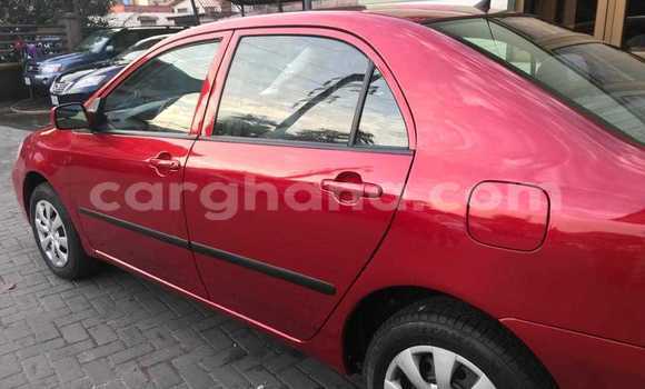 Sayi Na hannu Toyota Corolla Red Mota in Tema a Greater Accra Sayi Na hannu Toyota Corolla Red Mota in Tema a Greater Accra