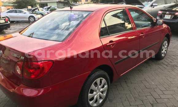 Sayi Na hannu Toyota Corolla Red Mota in Tema a Greater Accra Sayi Na hannu Toyota Corolla Red Mota in Tema a Greater Accra