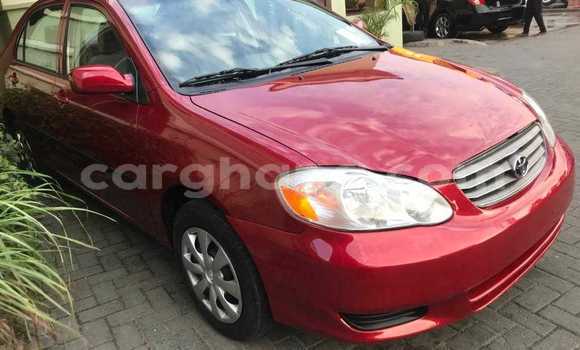 Sayi Na hannu Toyota Corolla Red Mota in Tema a Greater Accra Sayi Na hannu Toyota Corolla Red Mota in Tema a Greater Accra