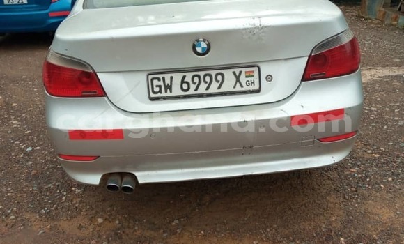 Ra Àlòkù BMW 5–Series Silver Ọkọ̀ in Tarkwa–Nsuaem Municipal ni Oorun