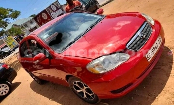 Buy Used Toyota Corolla Red Car in Accra in Greater Accra