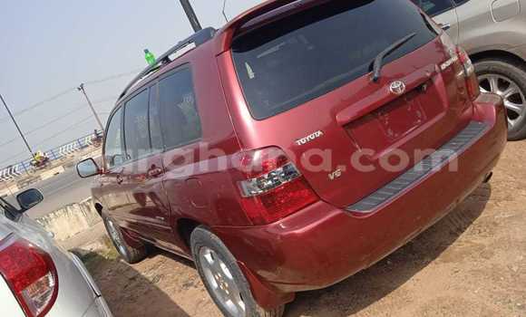 Sayi Na hannu Toyota Highlander Red Mota in Tema a Greater Accra Sayi Na hannu Toyota Highlander Red Mota in Tema a Greater Accra