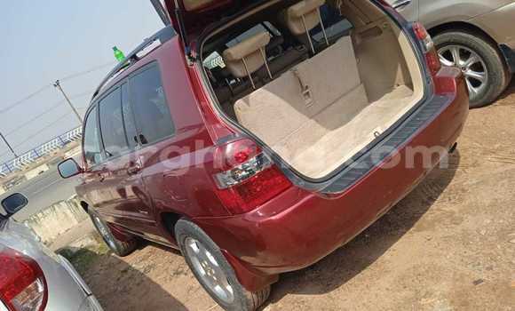 Sayi Na hannu Toyota Highlander Red Mota in Tema a Greater Accra Sayi Na hannu Toyota Highlander Red Mota in Tema a Greater Accra