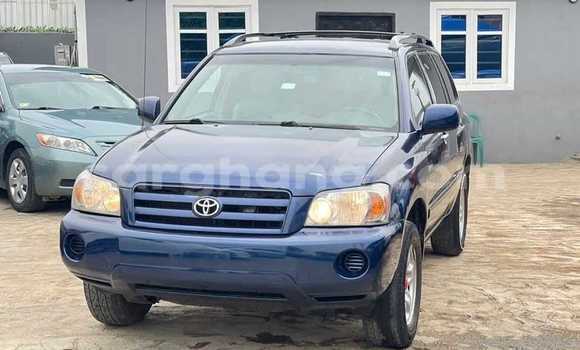 Ra Àlòkù Toyota Highlander Blue Ọkọ̀ in Tema ni Greater Accra