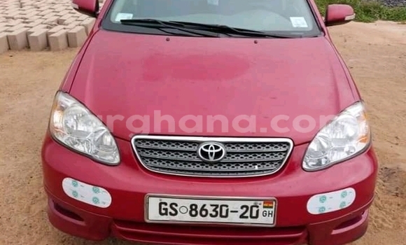 Ra Àlòkù Toyota Corolla Red Ọkọ̀ in Accra ni Greater Accra Ra Àlòkù Toyota Corolla Red Ọkọ̀ in Accra ni Greater Accra