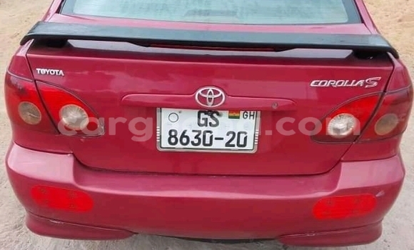 Buy Used Toyota Corolla Red Car in Accra in Greater Accra Buy Used Toyota Corolla Red Car in Accra in Greater Accra