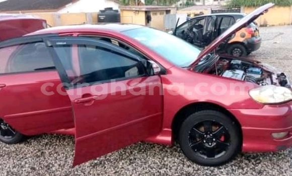 Sayi Na hannu Toyota Corolla Red Mota in Accra a Greater Accra