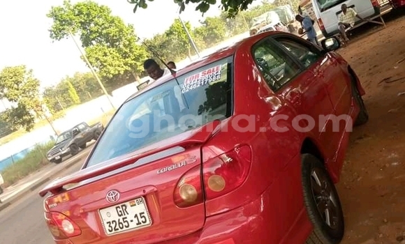 Ra Àlòkù Toyota Corolla Red Ọkọ̀ in Accra ni Greater Accra Ra Àlòkù Toyota Corolla Red Ọkọ̀ in Accra ni Greater Accra