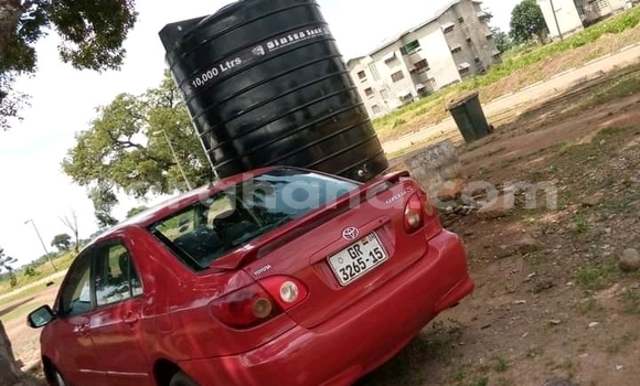 Ra Àlòkù Toyota Corolla Red Ọkọ̀ in Accra ni Greater Accra Ra Àlòkù Toyota Corolla Red Ọkọ̀ in Accra ni Greater Accra
