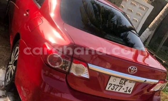 Sayi Na hannu Toyota Corolla Red Mota in Accra a Greater Accra Sayi Na hannu Toyota Corolla Red Mota in Accra a Greater Accra