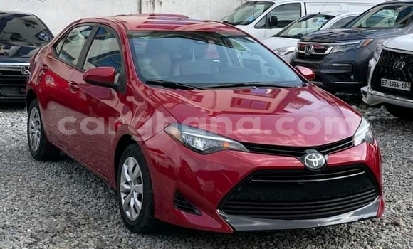 Buy Used Toyota Corolla Red Car in Accra in Greater Accra