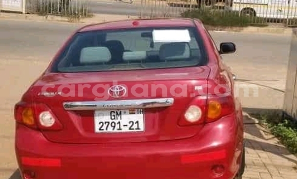Ra Àlòkù Toyota Corolla Red Ọkọ̀ in Accra ni Greater Accra Ra Àlòkù Toyota Corolla Red Ọkọ̀ in Accra ni Greater Accra