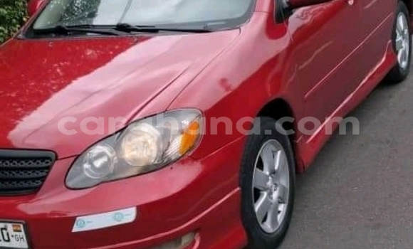 Ra Àlòkù Toyota Corolla Red Ọkọ̀ in Accra ni Greater Accra Ra Àlòkù Toyota Corolla Red Ọkọ̀ in Accra ni Greater Accra