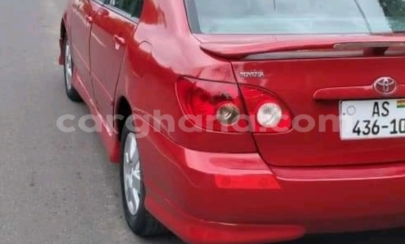 Ra Àlòkù Toyota Corolla Red Ọkọ̀ in Accra ni Greater Accra Ra Àlòkù Toyota Corolla Red Ọkọ̀ in Accra ni Greater Accra