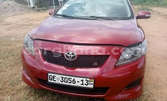 Buy Used Toyota Corolla Red Car in Accra in Greater Accra