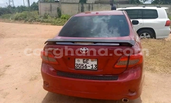 Buy Used Toyota Corolla Red Car in Accra in Greater Accra Buy Used Toyota Corolla Red Car in Accra in Greater Accra
