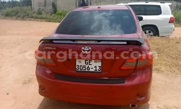 Buy Used Toyota Corolla Red Car in Accra in Greater Accra Buy Used Toyota Corolla Red Car in Accra in Greater Accra