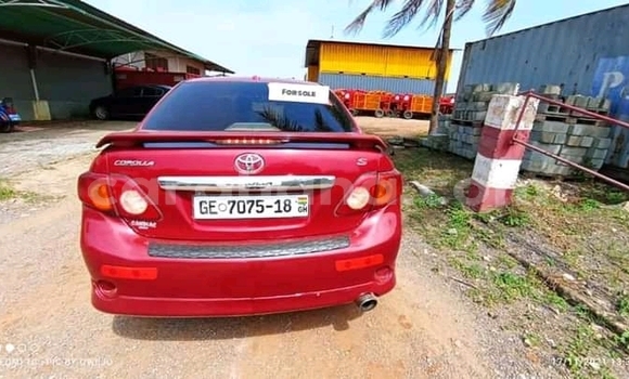 Buy Used Toyota Corolla Red Car in Accra in Greater Accra