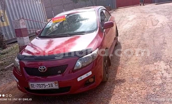 Ra Àlòkù Toyota Corolla Red Ọkọ̀ in Accra ni Greater Accra Ra Àlòkù Toyota Corolla Red Ọkọ̀ in Accra ni Greater Accra