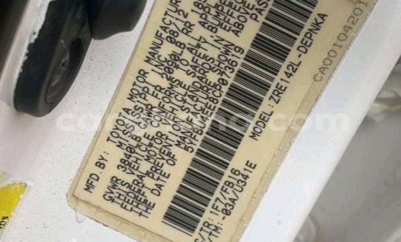 Ra Àlòkù Toyota Corolla funfun Ọkọ̀ in Accra ni Greater Accra Ra Àlòkù Toyota Corolla funfun Ọkọ̀ in Accra ni Greater Accra