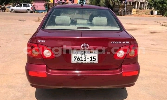Sayi Na hannu Toyota Corolla Red Mota in Accra a Greater Accra Sayi Na hannu Toyota Corolla Red Mota in Accra a Greater Accra