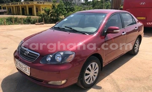 Sayi Na hannu Toyota Corolla Red Mota in Accra a Greater Accra Sayi Na hannu Toyota Corolla Red Mota in Accra a Greater Accra