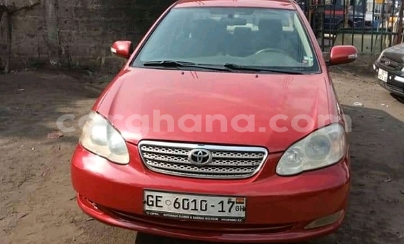Sayi Na hannu Toyota Corolla Red Mota in Accra a Greater Accra
