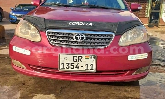 Sayi Na hannu Toyota Corolla Red Mota in Accra a Greater Accra